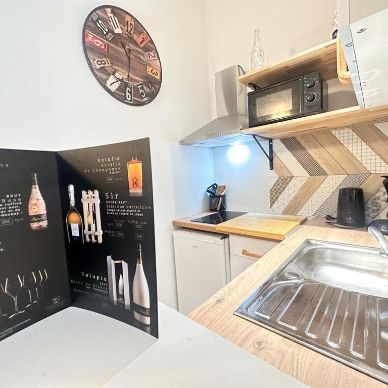 Talleyrand studio neuf cozy hyper centre - Appartement 1 Chambre - 17