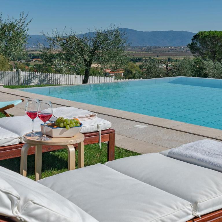 Luxury Marigold Cortona View I Comfort Sauna & Infinity Pool - Villa Superior - 41