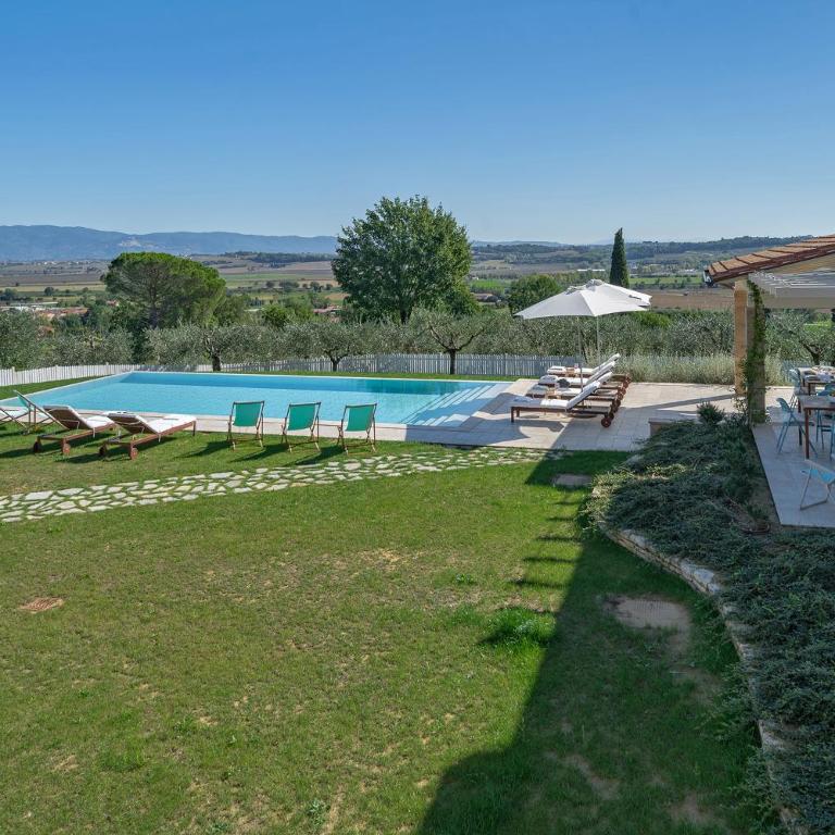 Luxury Marigold Cortona View I Comfort Sauna & Infinity Pool - Villa Superior - 67