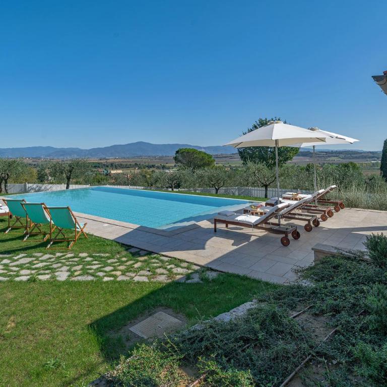 Luxury Marigold Cortona View I Comfort Sauna & Infinity Pool - Villa Superior - 69
