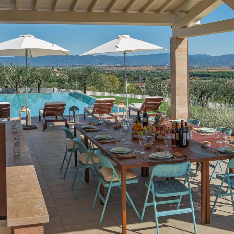 Luxury Marigold Cortona View I Comfort Sauna & Infinity Pool - Villa Superior - 3