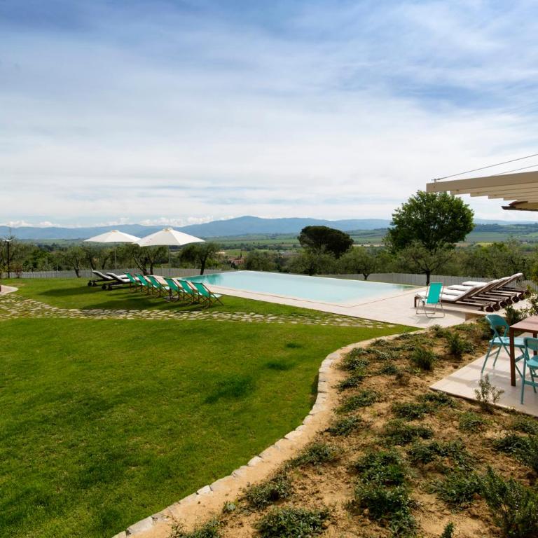 Luxury Marigold Cortona View I Comfort Sauna & Infinity Pool - Villa Superior - 39