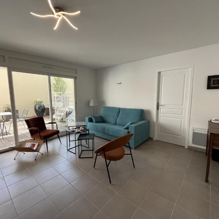 Superbe T2 avec Wifi, terrasse 100m², parking au centre d'Arcachon - FR-1-374-207 - Appartamento - 10