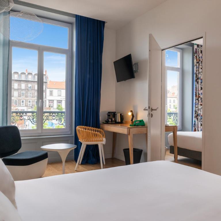 The Originals Boutique, Hôtel Le Lion, Clermont-Ferrand - Chambre Double Familiale - 4