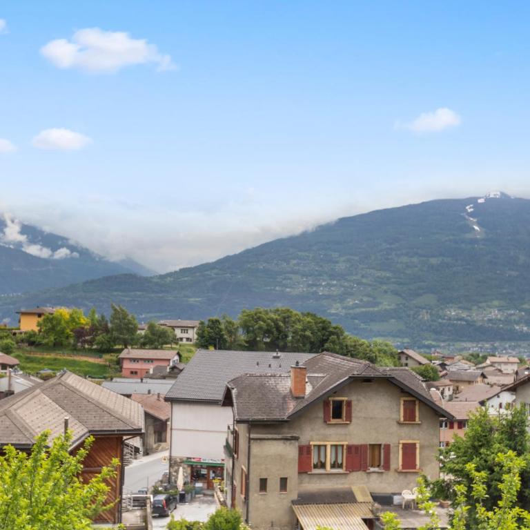 Attique rénové avec jacuzzi 6 pers à Savièse - Apartment mit 2 Schlafzimmern - 28