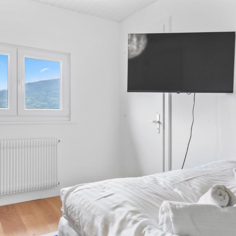 Attique rénové avec jacuzzi 6 pers à Savièse - Apartment mit 2 Schlafzimmern - 23