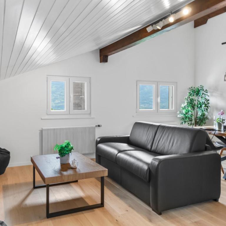 Attique rénové avec jacuzzi 6 pers à Savièse - Apartment mit 2 Schlafzimmern - 19