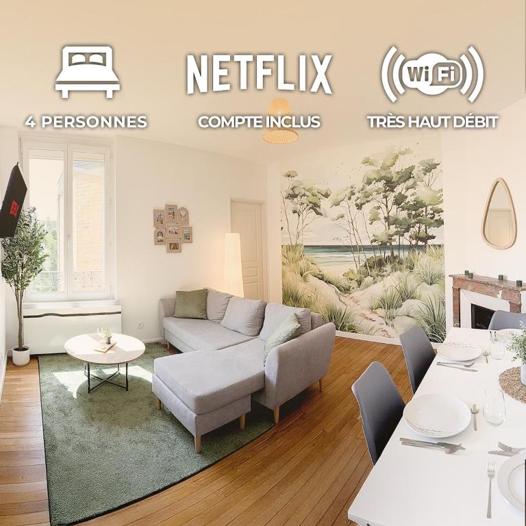 Summer - Centre-Ville Gare - Spacieux - Netflix - Apartamento de 2 dormitorios - 1