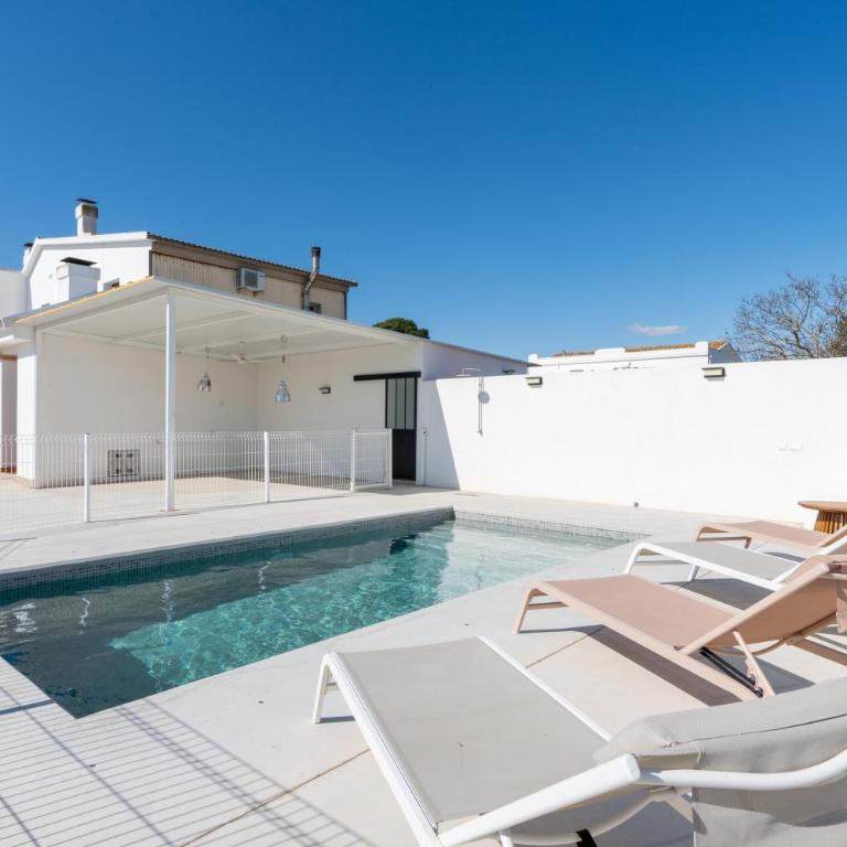 Lo Ribé - Casa gran amb Piscina a la vora del riu Ebre - Four-Bedroom House - 9