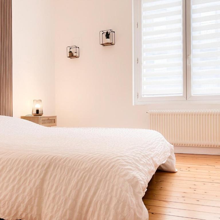 Le Romain - Centre-Ville Gare - Spacieux - Netflix - Appartamento con 2 Camere da Letto - 2