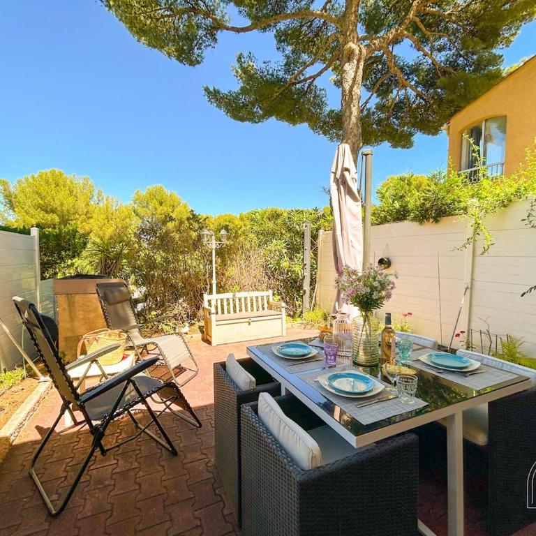 Coquet T2 à Sanary-sur-mer en rez-de-jardin - Apartment mit 2 Schlafzimmern - 21