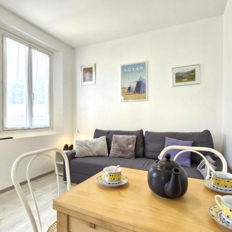 Royan - APPARTEMENT - rez-de-jardin - MARCHE à DEUX PAS PLAGE à 600m - Appartamento - Piano Terra - 3