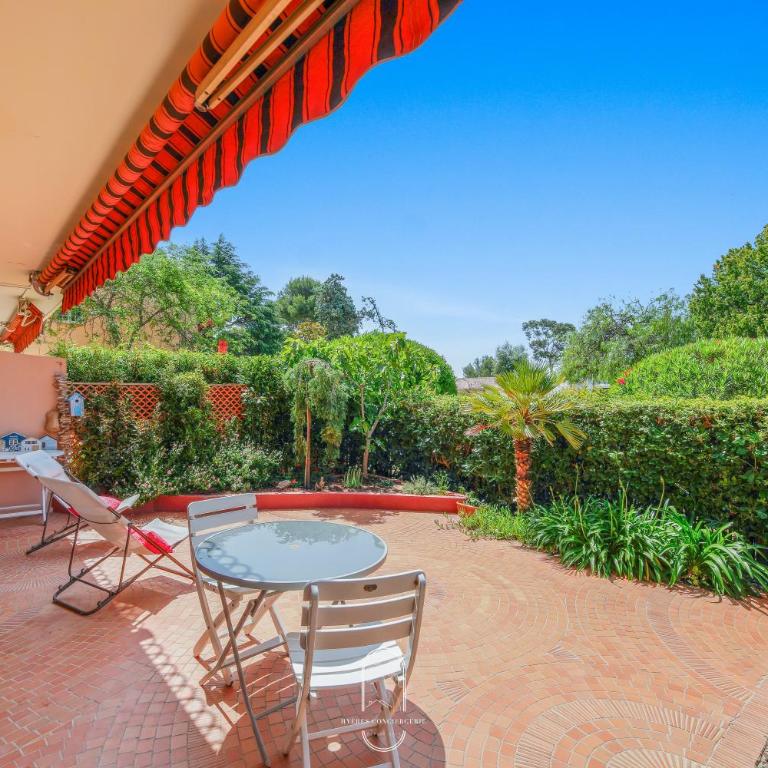 Charmant RDJ T3 en Bord de Mer terrasse Carqueiranne By HC - Appartement 2 Chambres avec Terrasse - 3