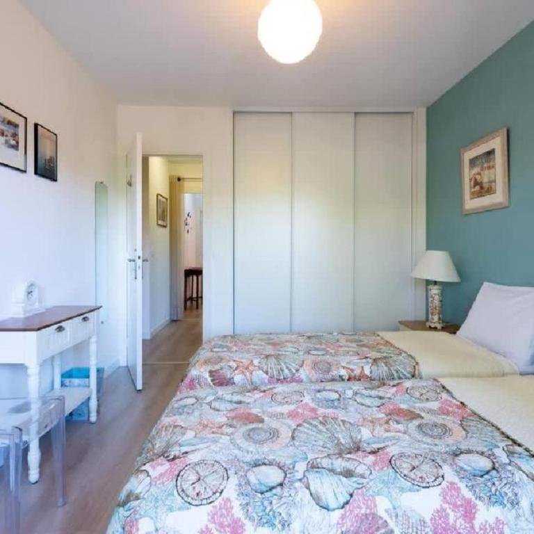 LE CARDIFF avec grand balcon, piscine et parking, un fabuleux appartement familial en basse Californie - Apartment mit 2 Schlafzimmern - 14