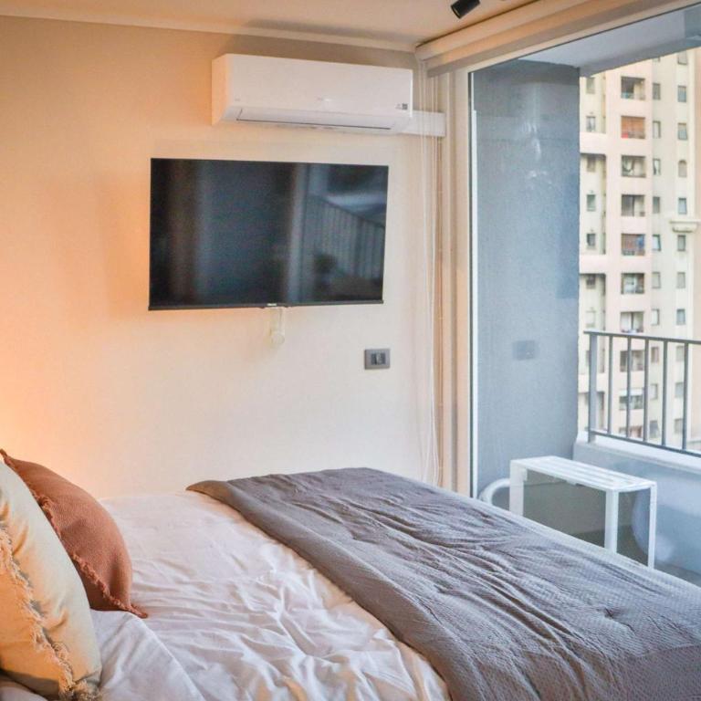 HOM I Departamento1Dl1B Metro Santa Lucia 2 PAX - Apartamento - 49