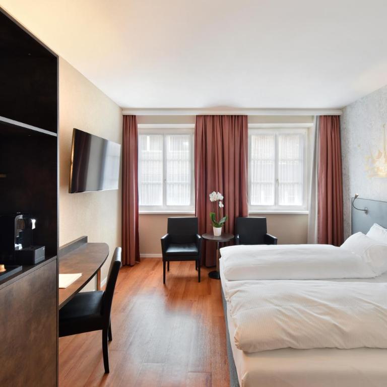 Altstadt Hotel Krone Luzern - Doppel- oder Zweibettzimmer - 6