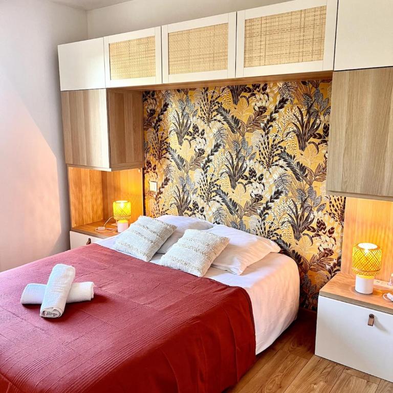 Plage à 15 min - Proche de la Gare - 6 personnes - 3 Chambres - Idéal Famille - Three-Bedroom Apartment - 3