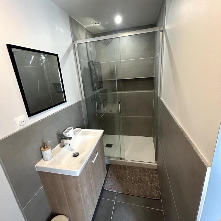 T2 neuf proche gare et centre ville de Reims - Apartment mit 1 Schlafzimmer - 5