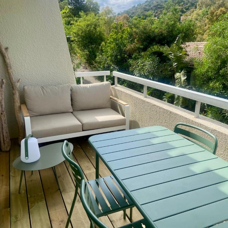 Mazet vue mer et piscine chauffée - One-Bedroom Apartment - Non-Smoking - 6