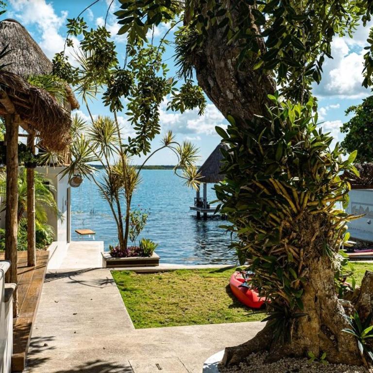 Casa Frente a la Laguna de Bacalar - One-Bedroom Villa - 48