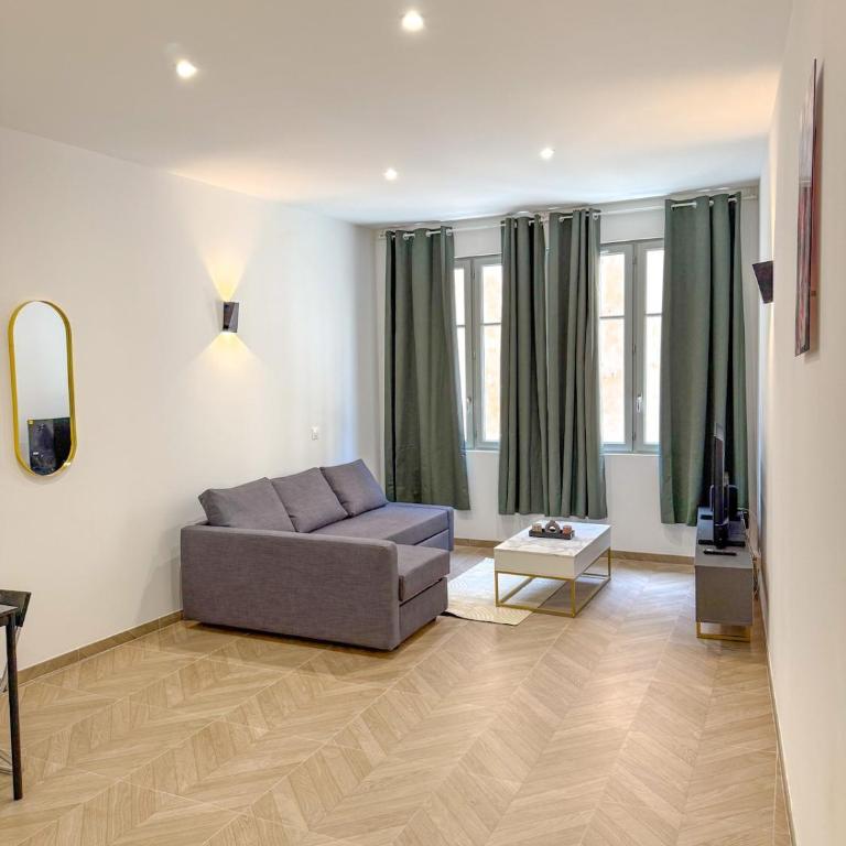 T1 luxury Port Toulon Clim, Wi-Fi - One-Bedroom Apartment - 8