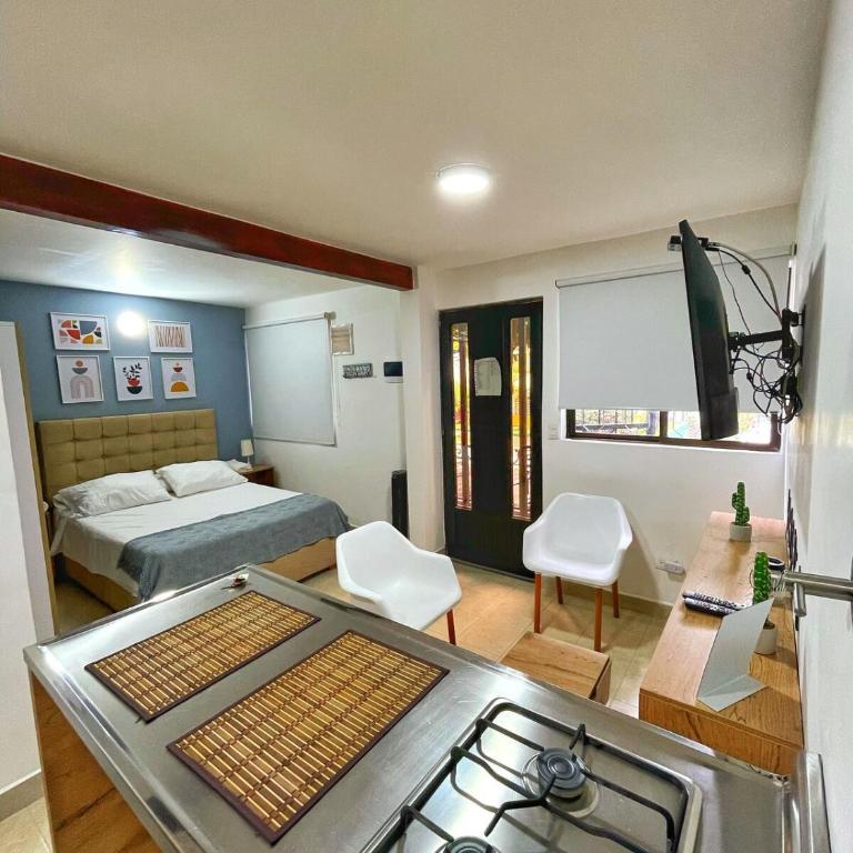 Loft apartment in Medellin - Apartamento de 1 dormitorio - 10