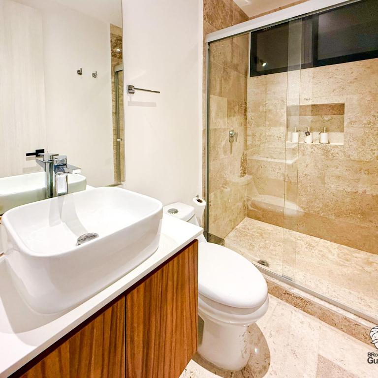 2BD with private Balcony & Jacuzzi Aldea Zama View - Two-Bedroom Apartment with Balcony - 8