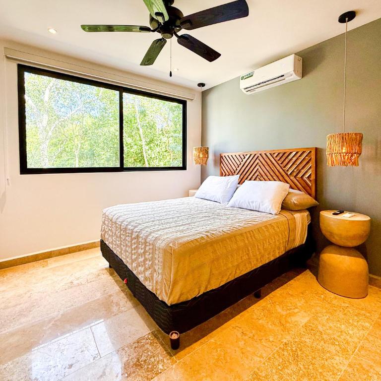 2BD with private Balcony & Jacuzzi Aldea Zama View - Two-Bedroom Apartment with Balcony - 30