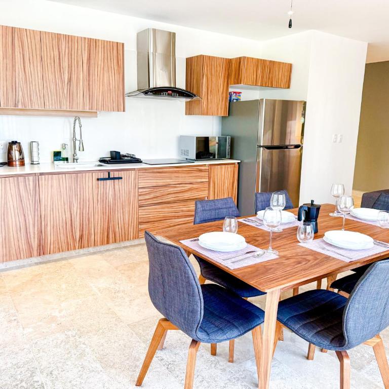 2BD with private Balcony & Jacuzzi Aldea Zama View - Two-Bedroom Apartment with Balcony - 31