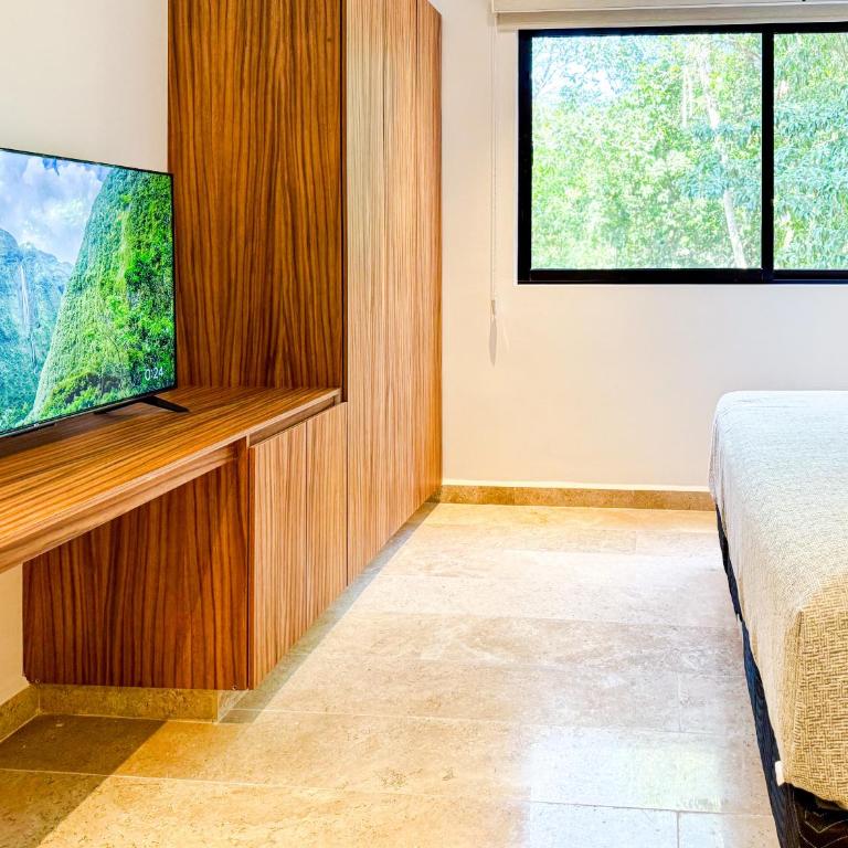 2BD with private Balcony & Jacuzzi Aldea Zama View - Two-Bedroom Apartment with Balcony - 35