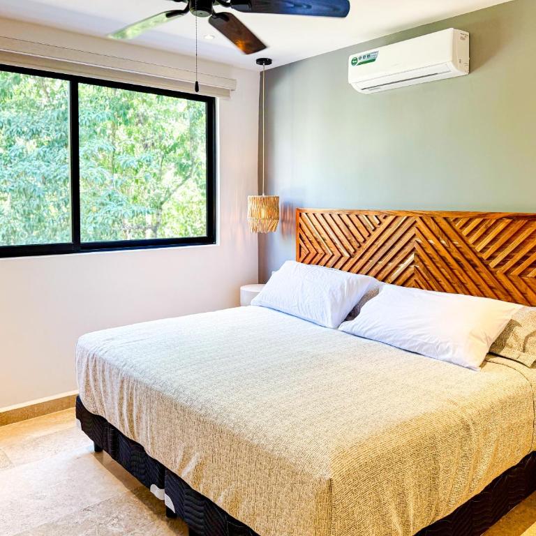 2BD with private Balcony & Jacuzzi Aldea Zama View - Two-Bedroom Apartment with Balcony - 37