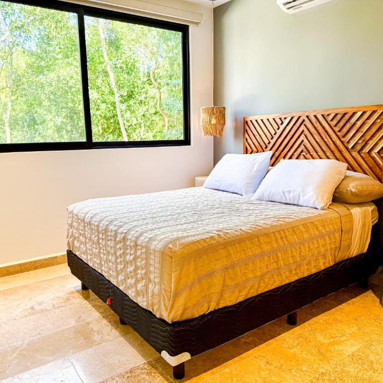 2BD with private Balcony & Jacuzzi Aldea Zama View - Two-Bedroom Apartment with Balcony - 40