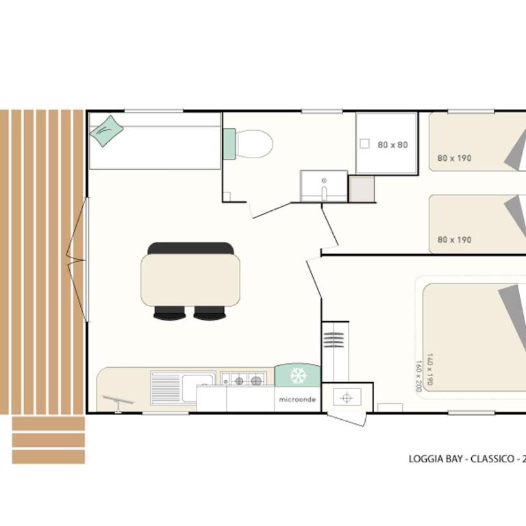 Camping Porto - Mobile Home - Pet Allowed - 2