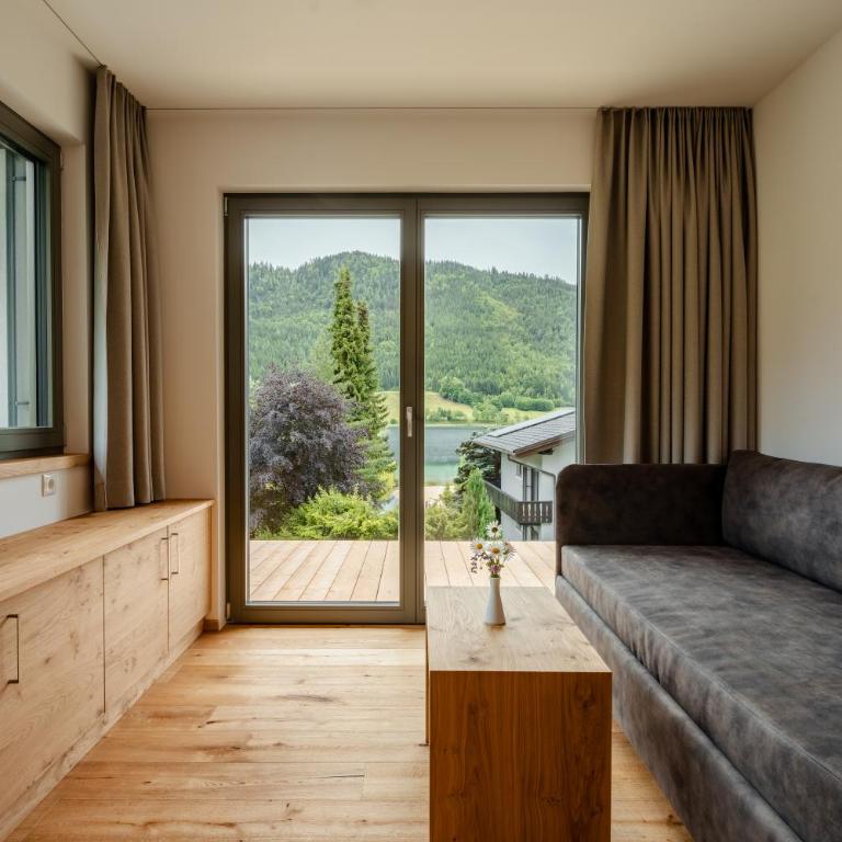 Ferienhof Obergasser und Bergblick - Apartment mit 1 Schlafzimmer und Seeblick - 1