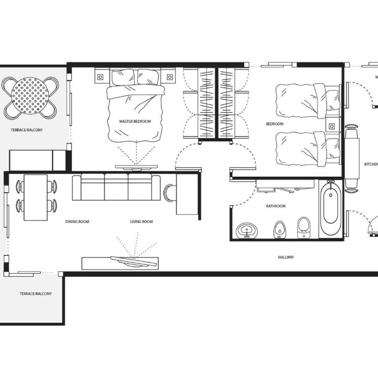 Apartment with Heated Pool in Callao Salvaje - Apartamento de 2 dormitorios - 31