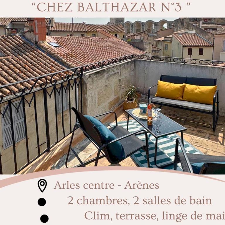 Chez Balthazar n3 Arles centre - Apartment mit 2 Schlafzimmern - 1