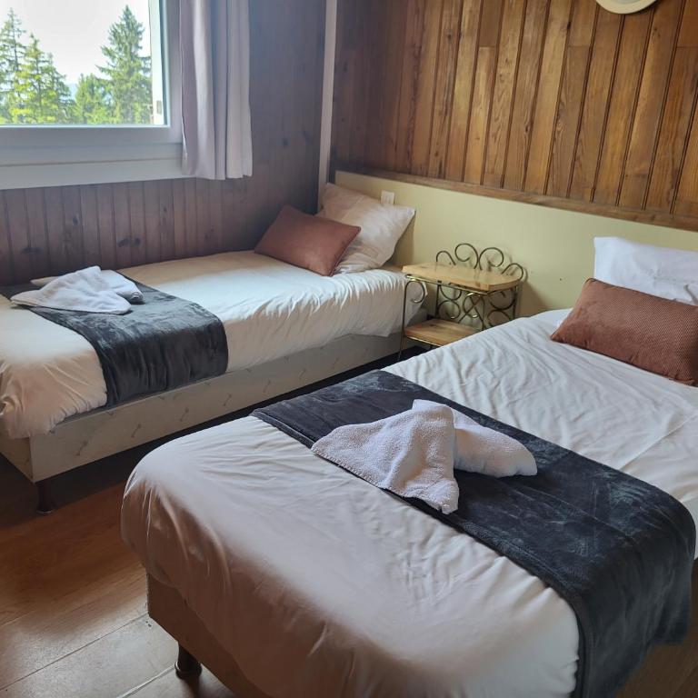 Auberge Restaurant du Virage - Chambre Lits Jumeaux - 4