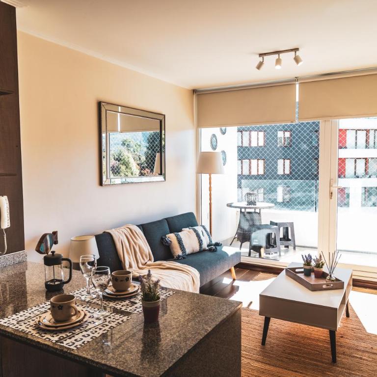 Preciosa vista Río Cruces mejor barrio de Valdivia - Apartamento de 1 dormitorio - 1