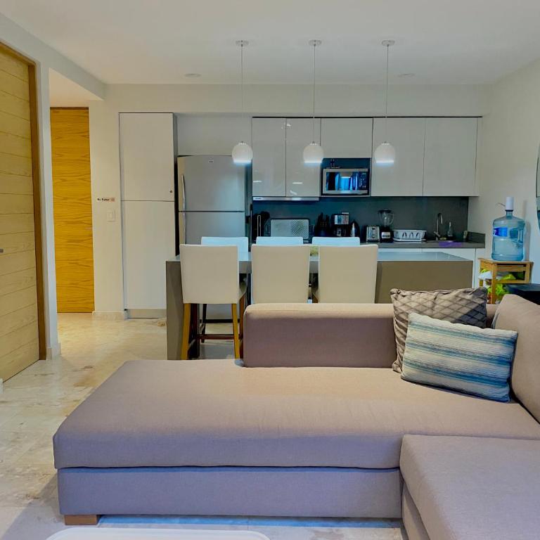 Departamento 2 recámaras Anah - Deluxe Apartment mit Balkon und 2 Schlafzimmern - 23