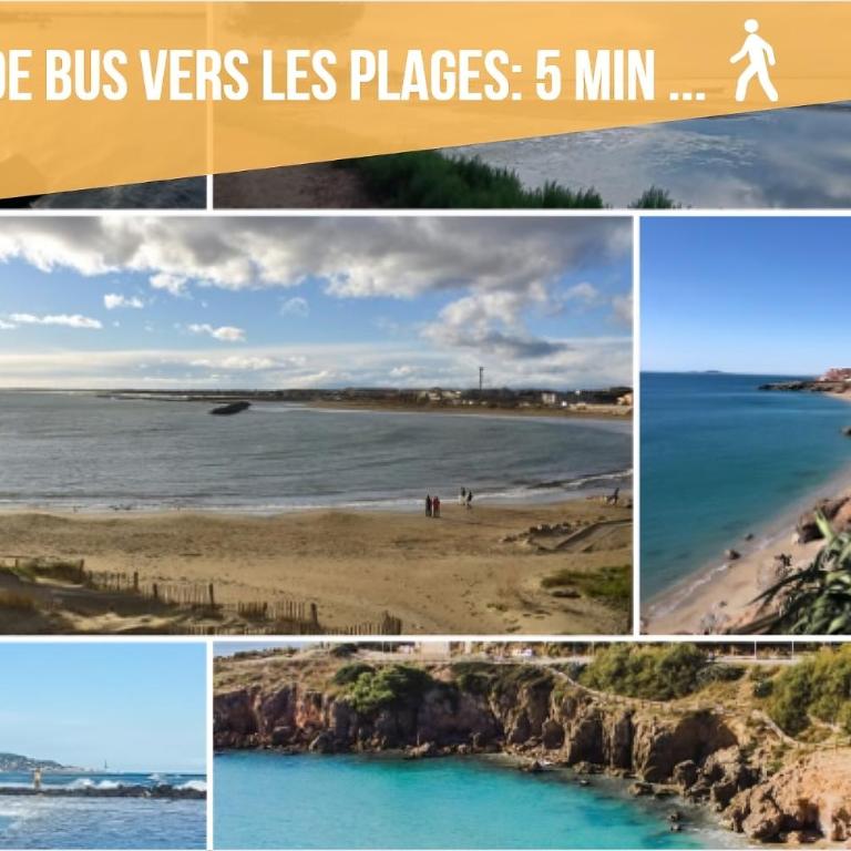 En cœur de ville et climatisé - Le Off Sète - Apartamento - 24
