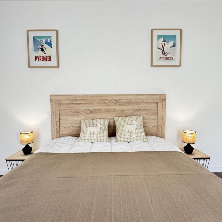 Bel apt 85m2 pour 8p Parking et Balcon - Apartment - 14