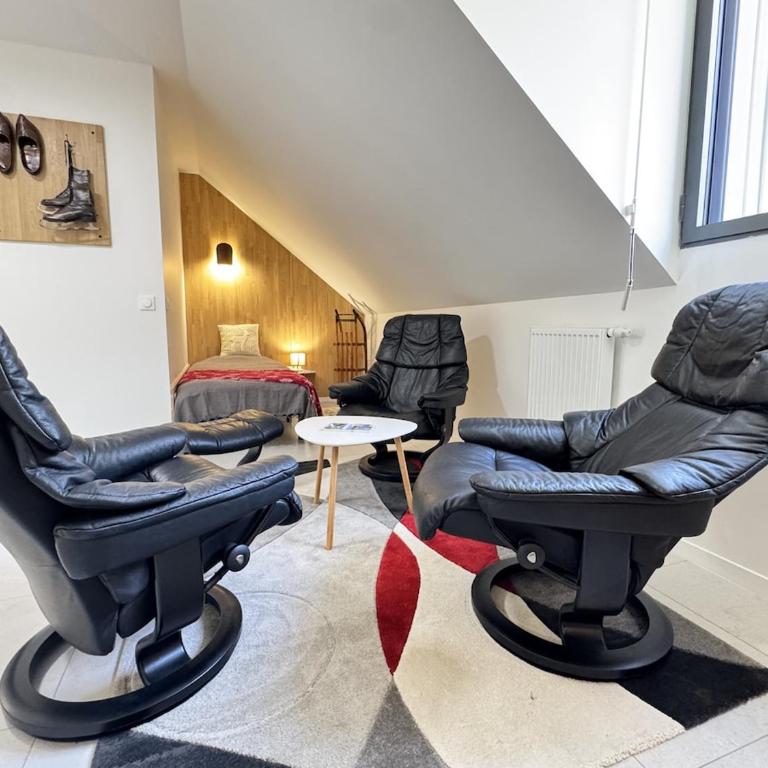 Bel apt 85m2 pour 8p Parking et Balcon - Apartment - 19