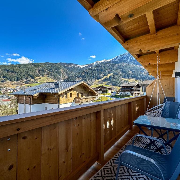 Appartement Bergfried Kaprun, Ski-in Ski-out, Sommerkarte und Panoramablick - Apartment mit 1 Schlafzimmer und Balkon - 2. Etage - 12