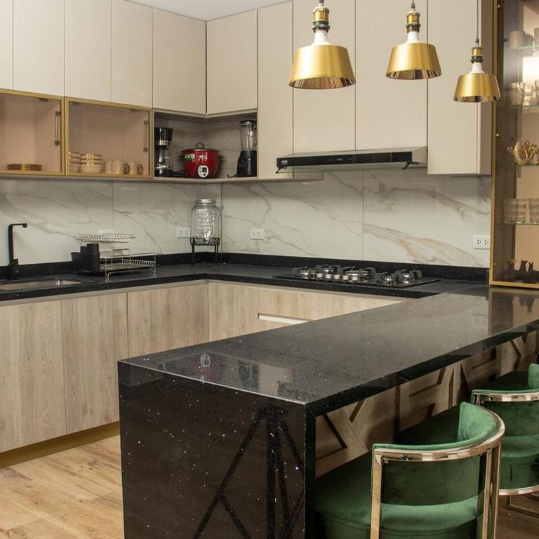 Luxurious Apt with Rooftop, BBQ, and Beach nearby - Three-Bedroom Apartment - 20