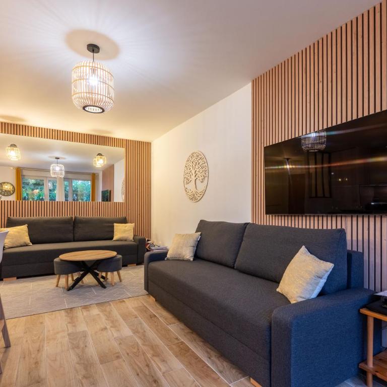 Disneyland-Charmant appartement 8 personnes-Terrasse-Gare-Parking - Appartement 2 Chambres - 14
