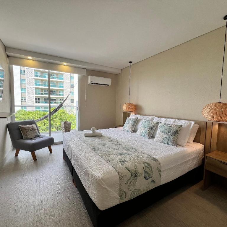 2 Dormitorios junto al mar. Jacuzzi Privado - Apartamento con vistas al mar - 5