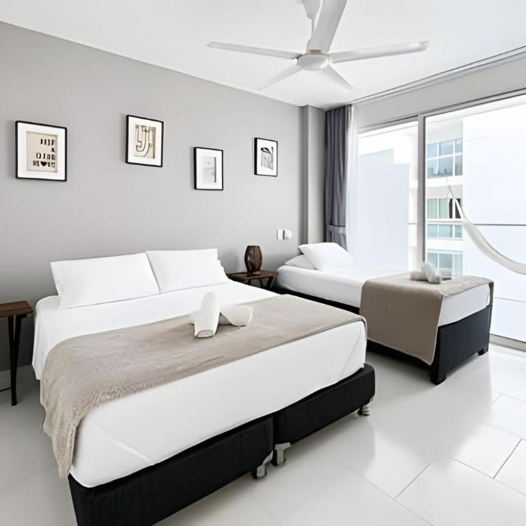 1 Bedroom and Morros terrace. Seaview - Apartment - 40