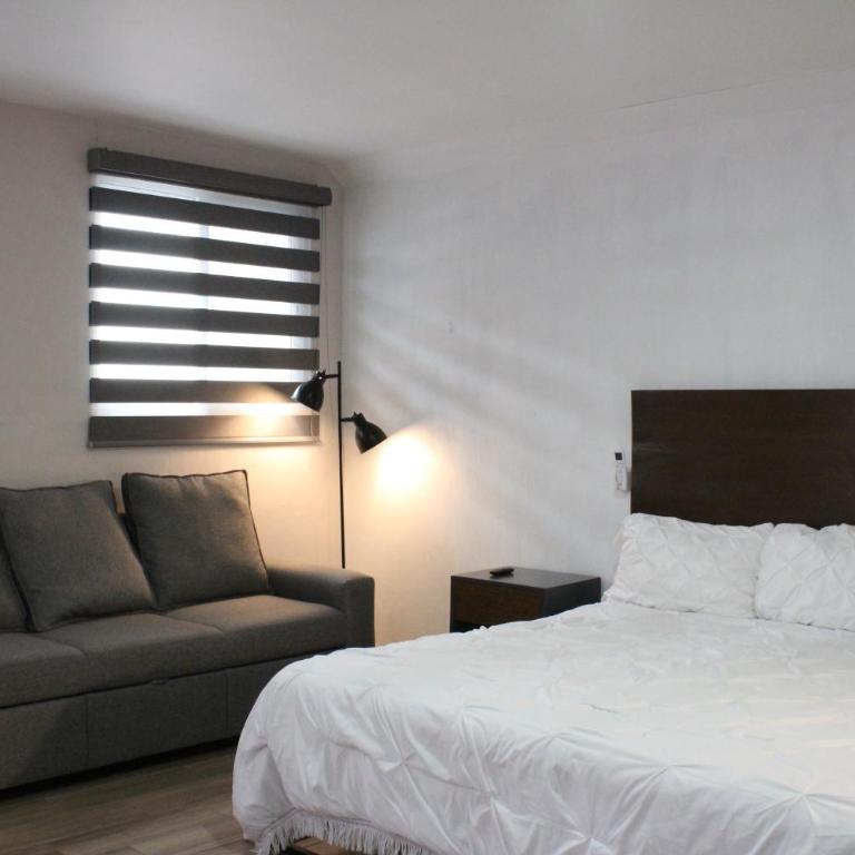 Lofts Las Fuentes - Estudio con cama extragrande y sofá cama - 2