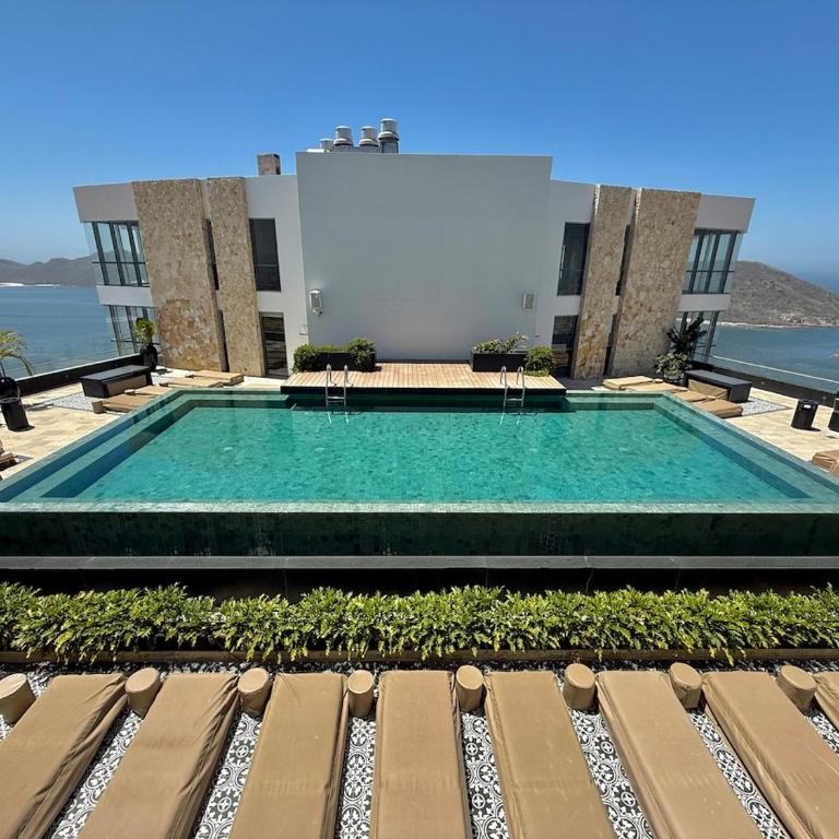 Departamento moderno a pie de playa - Two-Bedroom Apartment - 60