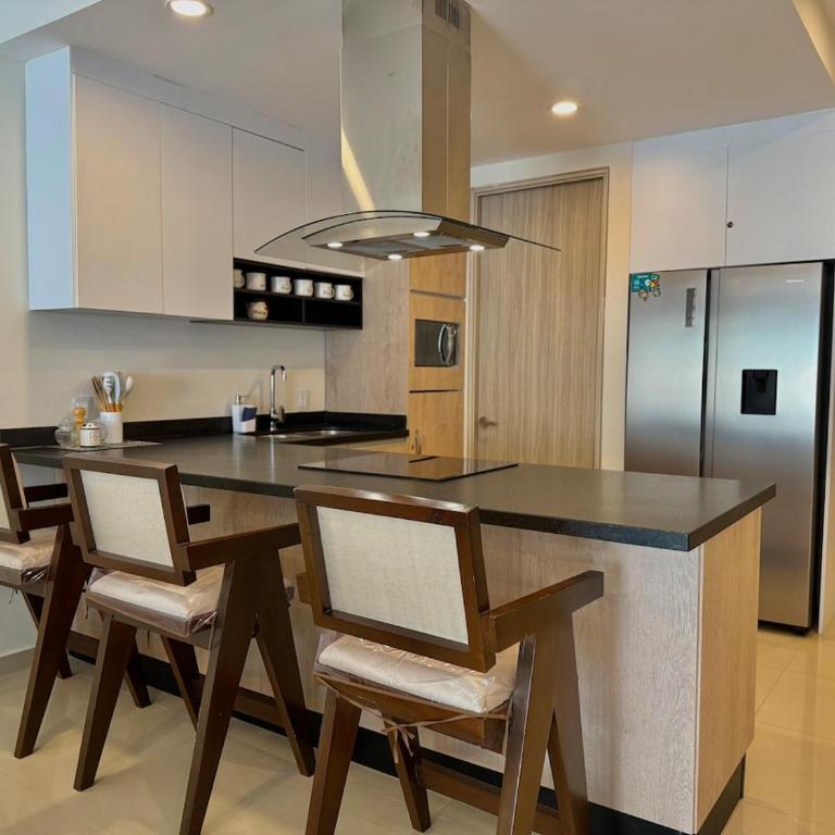 Departamento moderno a pie de playa - Two-Bedroom Apartment - 4